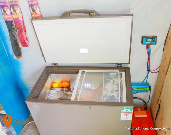 Solar freezers — Access & Move